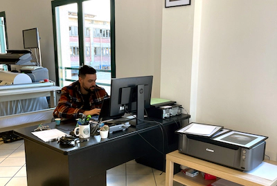Andrea Campagnoli, realizzazione e studio grafico ECS.