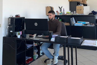 Gabriele Ricci di ECS, esperto in grafica.